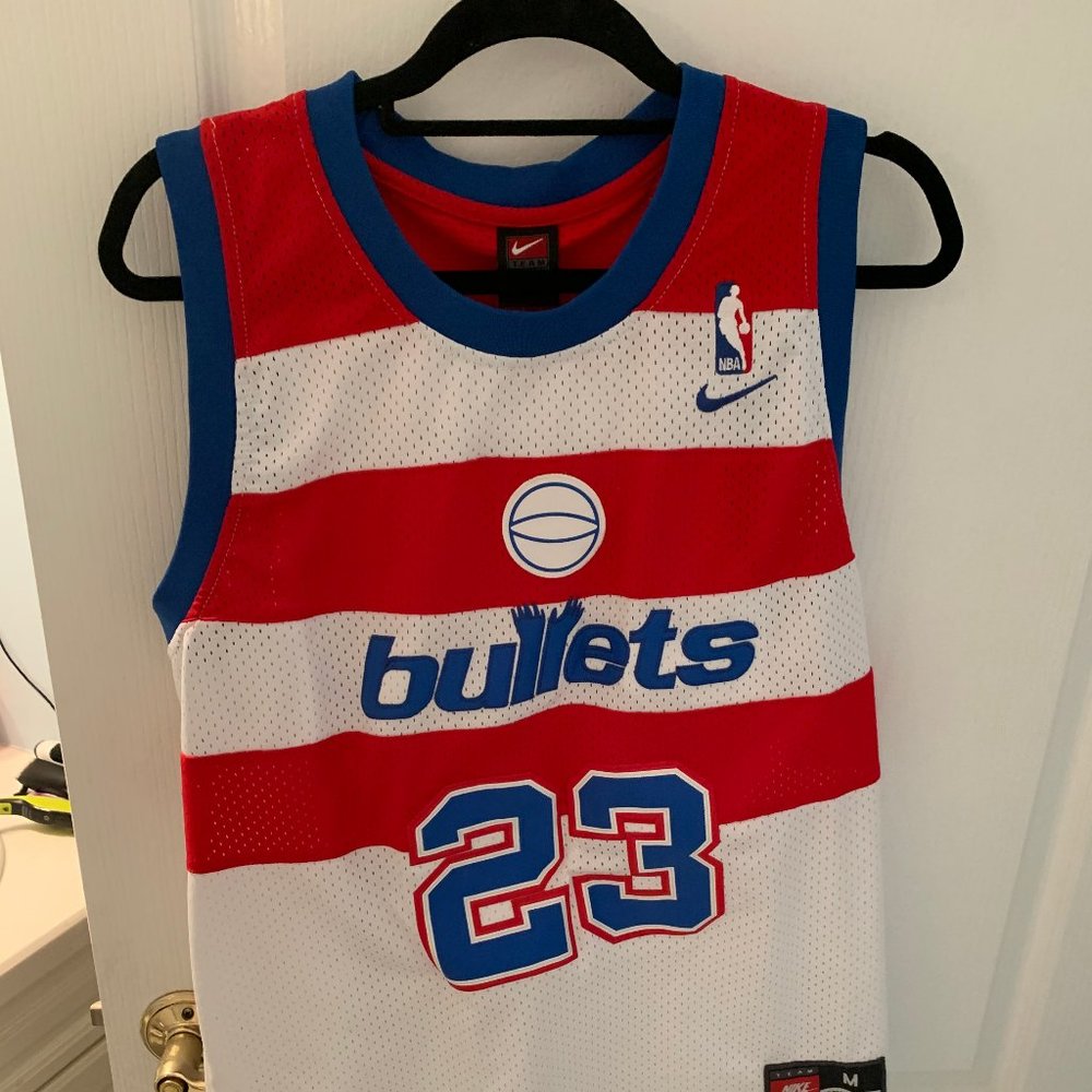 Authentic Michael Jordan Washington Bullets Jersey
